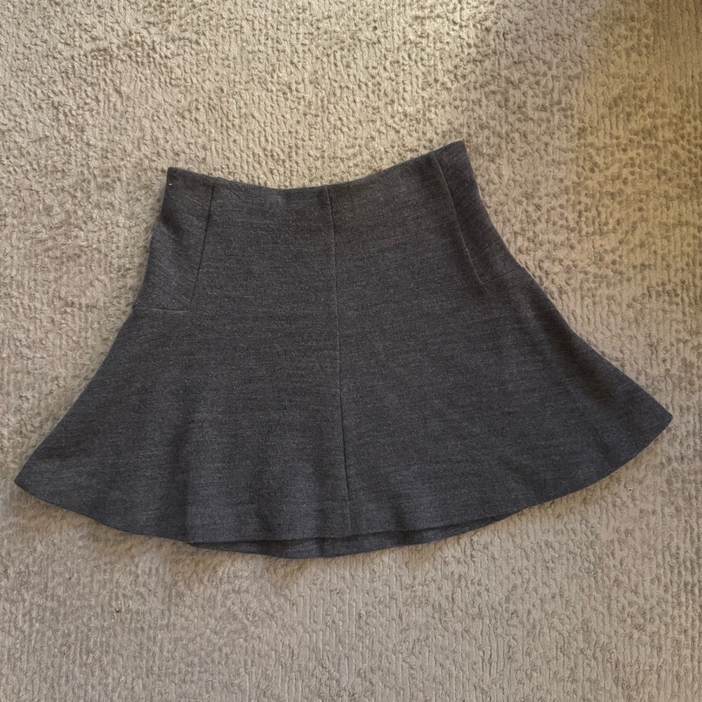 COS Gray Women's A-Line Skirt